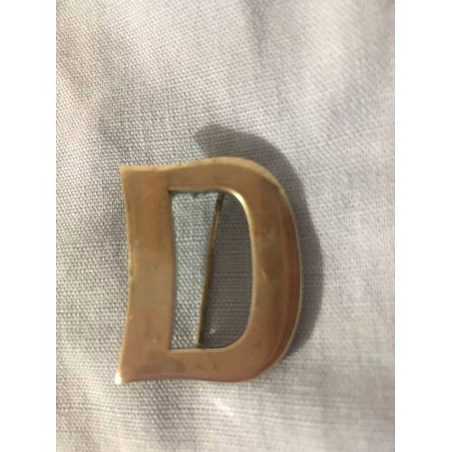 Broche Initiale " D " De Disneyland En Argent