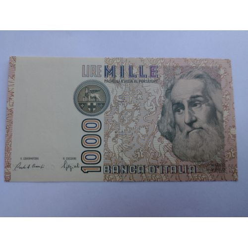 Billet De 1000 Lires