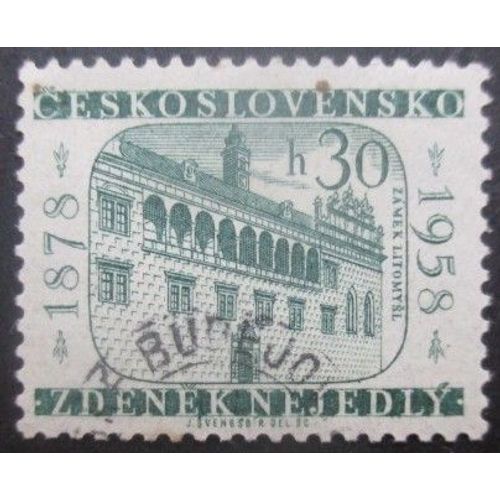 Tchecoslovaquie N°947 Chateau Oblitéré