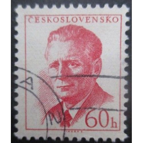 Tchecoslovaquie N°993 Président Novotny Oblitéré