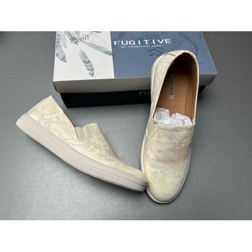 Chaussures Plates Python Craie Fugitive - Pointure 39