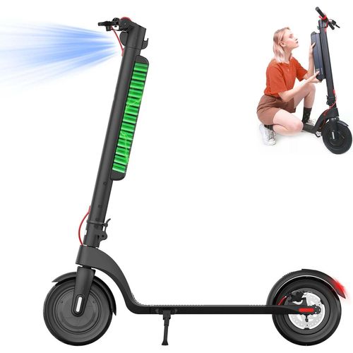 Trottinette Electrique Pliable - Roues 10" - Moteur 350w 36v 10ah- 32km/H - Autonomie 40km - Feu