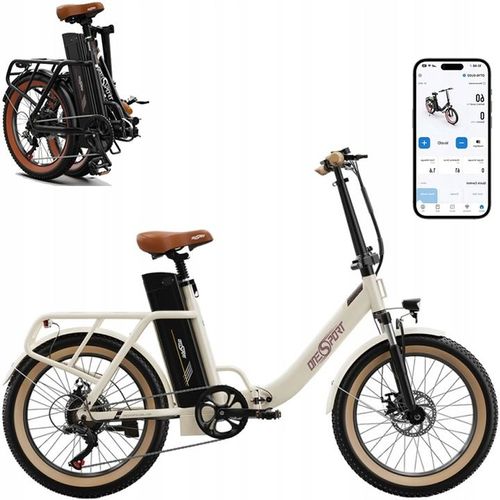 Vélo Électrique Onesport Ot16-2 - Moteur 250 W - Batterie 48 V 15,6 Ah - Pneus 20 X 3,0" - Vitesse Max 25 Km/H - Autonomie 120 Km
