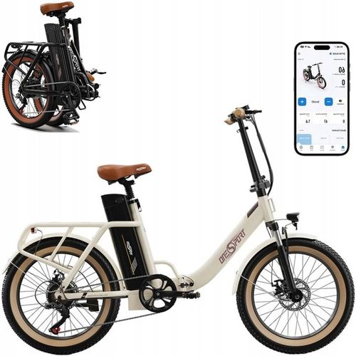 Vélo Électrique Onesport Ot16-2 - Moteur 250 W - Batterie 48 V 15,6 Ah - Pneus 20 X 3,0" - Vitesse Max 25 Km/H - Autonomie 120 Km