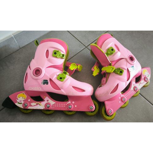 Rollers Roses Oxelo Taille 32-34