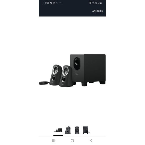 Ensemble audio logitec pour pc et tv