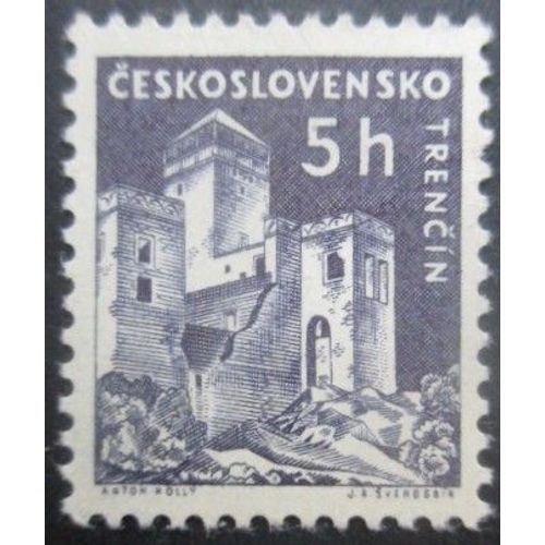 Tchecoslovaquie N°1068 Chateau Neuf **