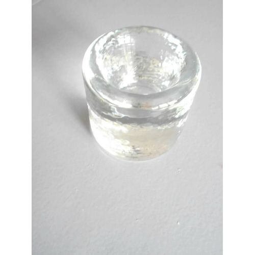 Presse Papier Rond Cristal Vintage