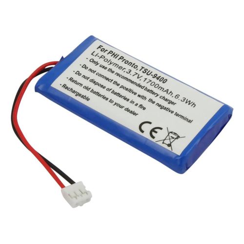 Batterie pour PHI Pronto TSU-9400 3,7V 1700mAh Li-Polymère Gris