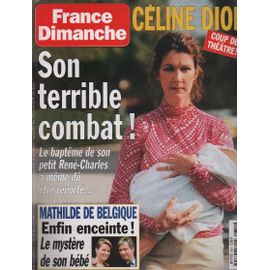 France Dimanche 2854 2001 Dion/Yves Renier/Henri Salvador/Sardou/Tresca/Severine Ferrer/Loft Story/Hallyday Musee De Thann