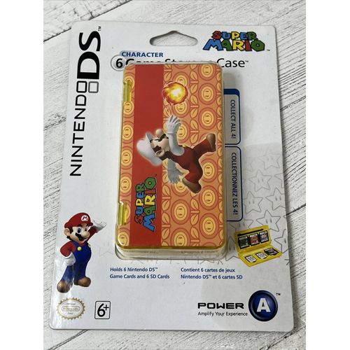 Étuis De Rangement Pour Jeux Mario Et Yoshi 6 (X2) Pour Nintendo Ds, Dsi, 2ds, 3ds Xl
