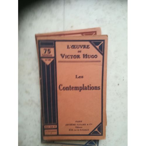 Les Contemplations 55 Victor Hugo