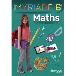 Maths 6e Myriade