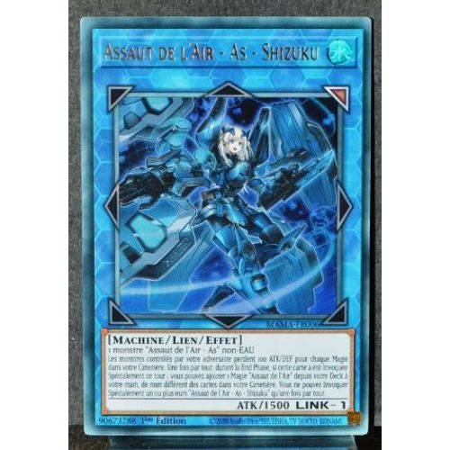 Yu Gi Oh Mama Fr006 Assaut De L'Air As Shizuku Ultra Rare