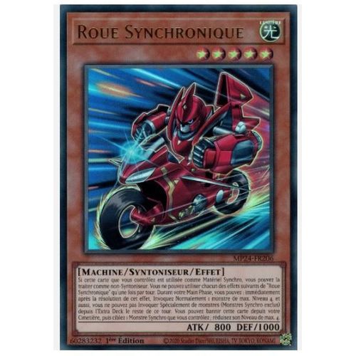 Yu Gi Oh Mp24 Fr206 Roue Synchronique Ultra Rare