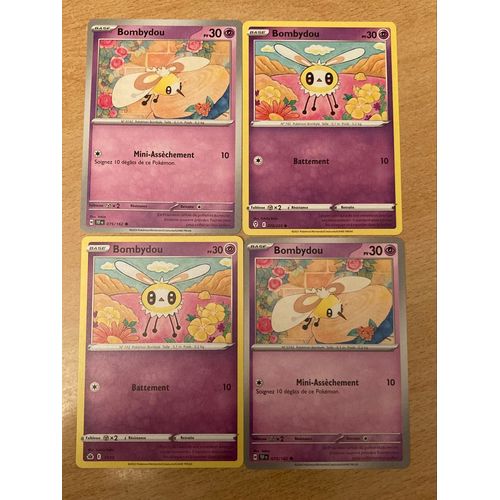 (3338) 4x Bombydou (Pokemon) 