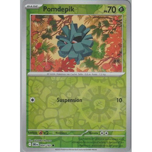 Carte Pokémon - Pomdepik - 004/182 - Reverse - Ev10 Rivalités Destinées