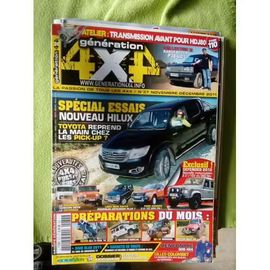 Generation 4x4 37 De 2011 Pajero 30th,Land Defender 90,Toyota Hilux 3.0 D4d Bva,Jeep Wrangler Rubicon Bva,Lada Niva Artyk 1.7 Gpl,Ford Ranger 3.2,Land Defender 110,Nissan Patrol Hybride,Toyota Hzj73,H