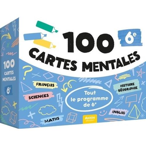 100 Cartes Mentales : Tout Le Programme De 6e