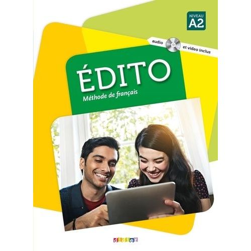 Edito Niveau A2 - Méthode De Français (1 Dvd + 1 Cd Audio)