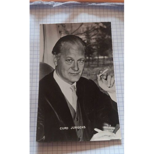 Carte Postale Cinéma Curd Jurgens