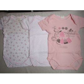 Lot De 3 Body, 6 Mois