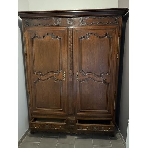 Armoire Lorraine Chene Massif