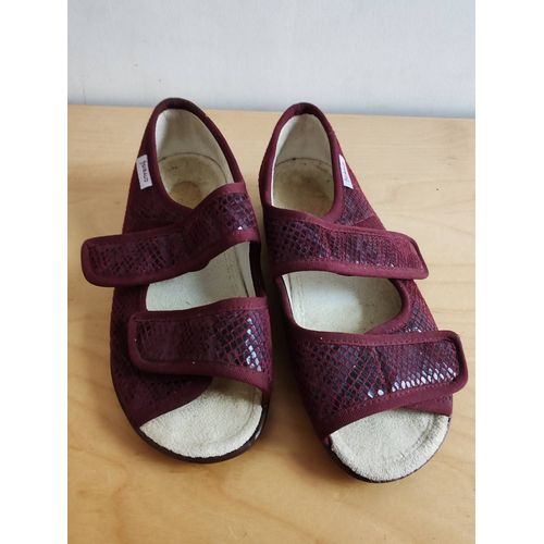 Gibaud Chaussures À Scratch Pour Pied Qui Gonfle Ou Alux Valgus - 39