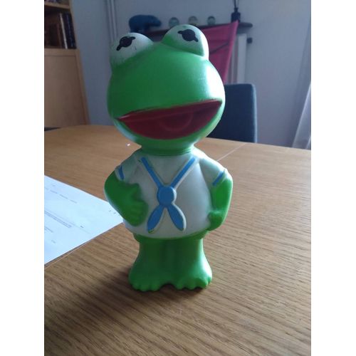 Kermit La Grenouille. Figurine ( Ancien Flacon Shampoing ).
