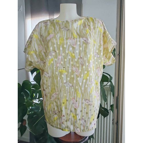 Top En Satin Fait Main Taille 46/48
