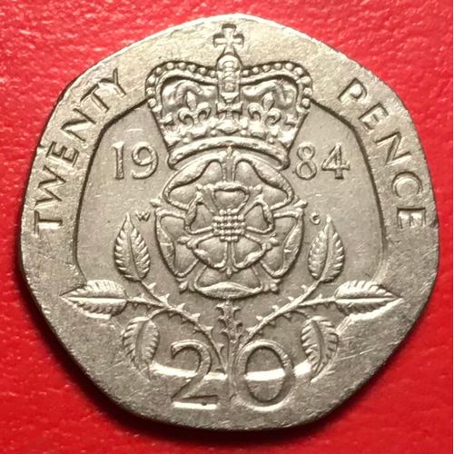 20 Pence - Elizabeth I I - 2e Effigie - 1984 - Royaume Uni