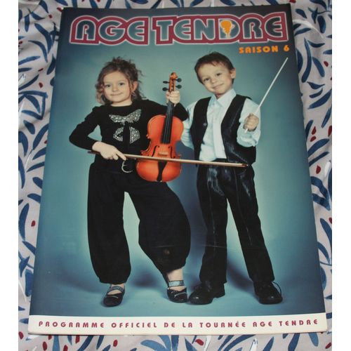 Programme Spectacle Michel Delpech / Annie Cordy / Patrick Juvet / Herve Vilard / Claude Dubois / Jean Jacques Lafon / Demis Roussos / Peter & Sloane / Charlotte Julian / Julie Pietri / Alice Dona