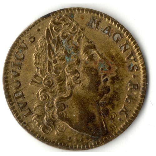 Jeton Louis Xiv - Ordinaire Des Guerres -