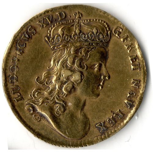 Jeton - Louis Xv - Pacis Firmandae Ereptum Pignus - Tc01-02