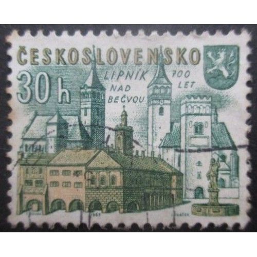 Tchecoslovaquie N°1377 Lipnik Oblitéré