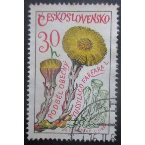 Tchecoslovaquie N°1448 Fleur Oblitéré