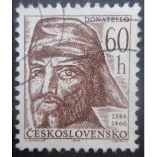 Tchecoslovaquie N°1465 Donatello Oblitéré