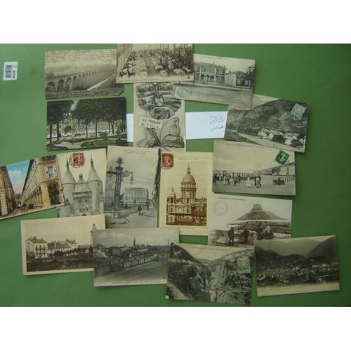 Lot D 20 // 16 Cartes Postales Anciennes France "M& Moselle(54)/Pas De Calais (62)/Puy De Dôme (63) /Saône & Loire (71) Savoie (73)/Seine Maritime (76)/Var (83)
