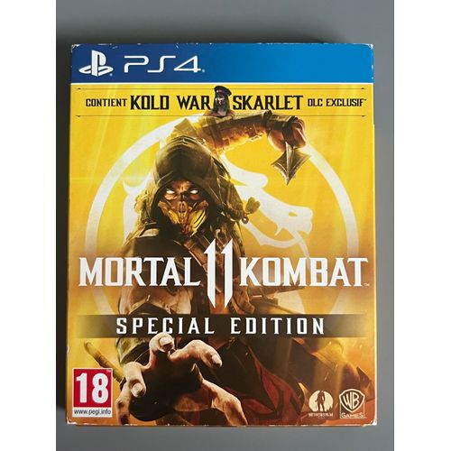 Steelbook Mortal Kombat 11 Spécial Edition - Boîte Collector - Sans Jeu