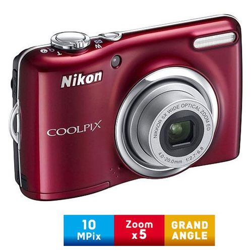 Nikon Coolpix L23 10.1 mpix Rouge