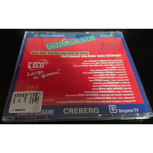 Compilation Various Artists Emergenti 2000 !