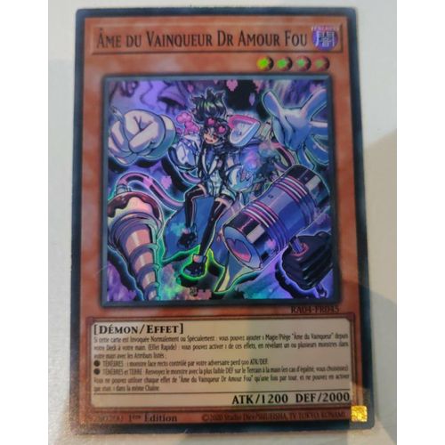 Yu Gi Oh Ra04 Fr045 Âme Du Vainqueur Dr Amour Fou Super Rare