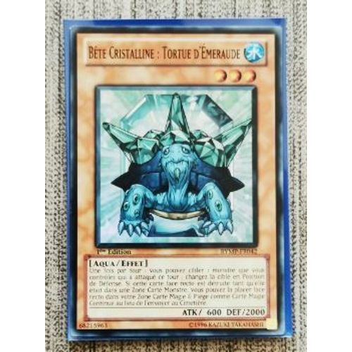 Yu Gi Oh Rymp Fr042 Bête Cristaline Tortue D'Émeraude Super Rare