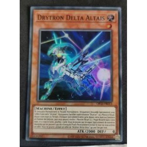 Yu Gi Oh Op16 Fr013 Drytron Zêta Altais Super Rare