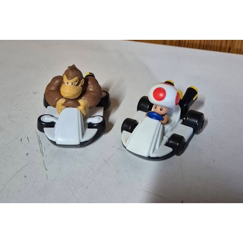Lot 2 Figurine Mario Kart Toad Et Donkey Kong Macdonald Happy Meal