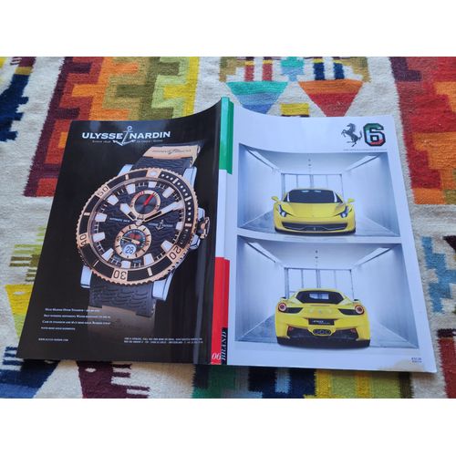 The Official Ferrari Magazine N° 6. Editor : Jason Barlow. ( September 2009 ).