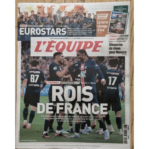 L'Équipe N° 25849 Du 25/05/2025