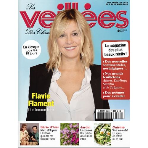 Les Veillees Des Chaumieres 3643 2025 Flavie Flament/Marc Et Sophie/Les Poppys/Christian Morin/Antoine