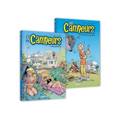 Les Campeurs - Tomes 1 Et 2 - Camping Belle-Vue - A La Recherche Du Camp Perdu - Pack En 2 Volumes