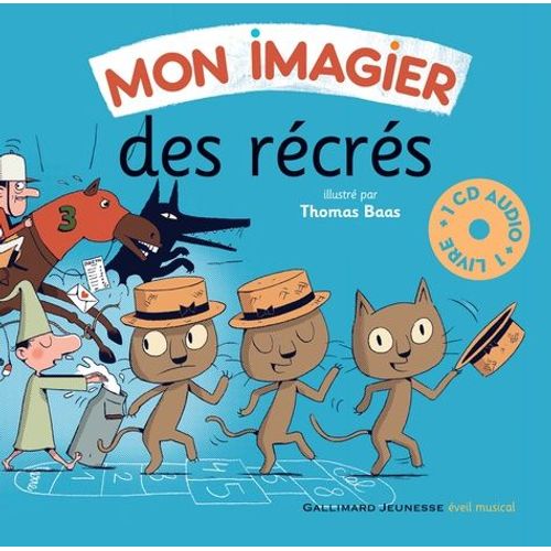 Mon Imagier Des Récrés (1 Cd Audio)